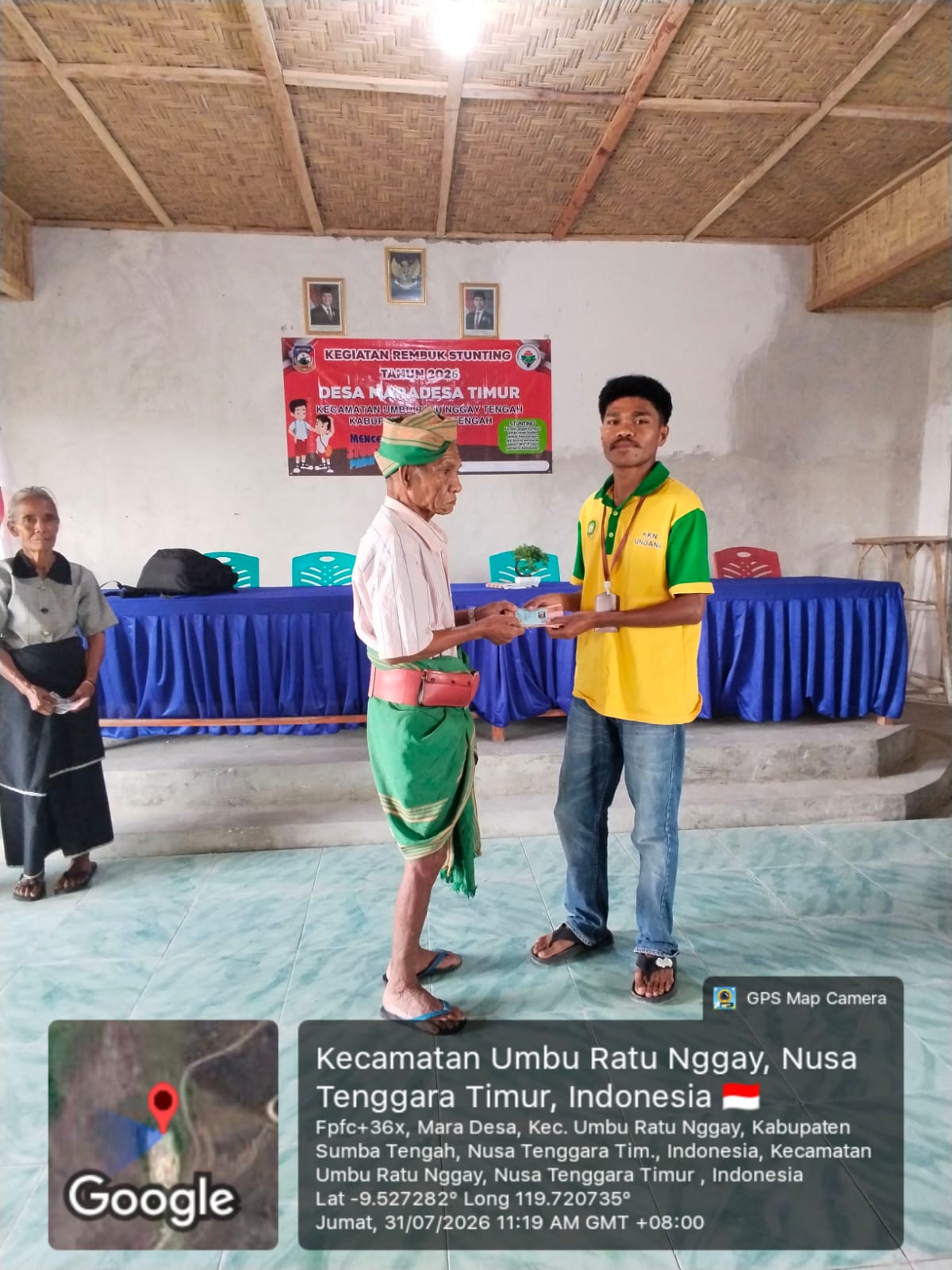 Dokumentasi Kegiatan Penyaluran Bantuan di Desa Mareda Timur